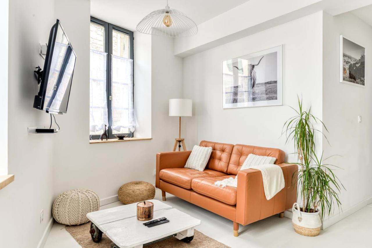 Les Gites De Laure - L'Or Blanc, Appartement Avec Vue Sur Le Chateau, Climatisation, Netflix, A 160 M De La Cite Medievale Каркассонн Екстер'єр фото
